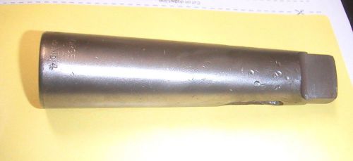 Morse brand MT3 to MT4 Taper Adapter/ Reducing Drill Chuck arbor Sleeve USA made