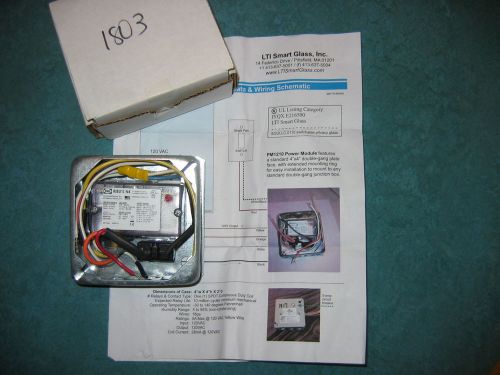 LTI Smart Glass, Inc. PM1210 Power Module RIB RIBU1C-N4 - NEW