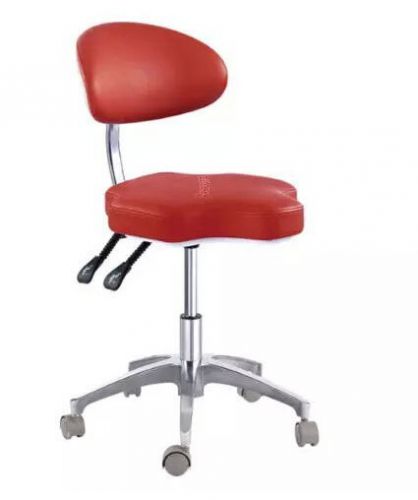 New Medical Dental Dentist&#039;s Chair Doctor&#039;s Stool Mobile Chair PU Leather