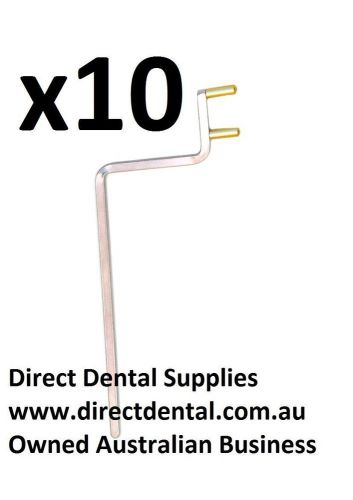 Dental Instruments , X Ray Holder Posterior Aiming Metal Bar Pkt Of 10