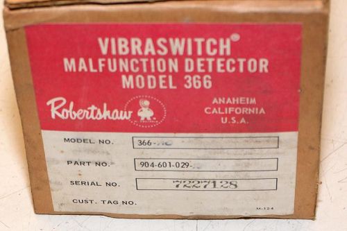 NEW Vibraswitch Malfunction Detector 366-AC 904-601-029-15