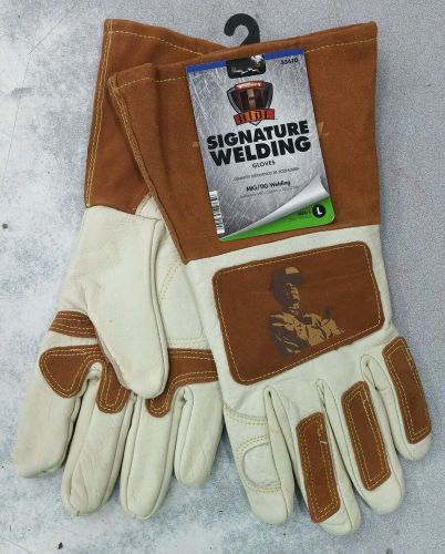 Forney 53410 Signature Men&#039;s Welding Gloves, -Large