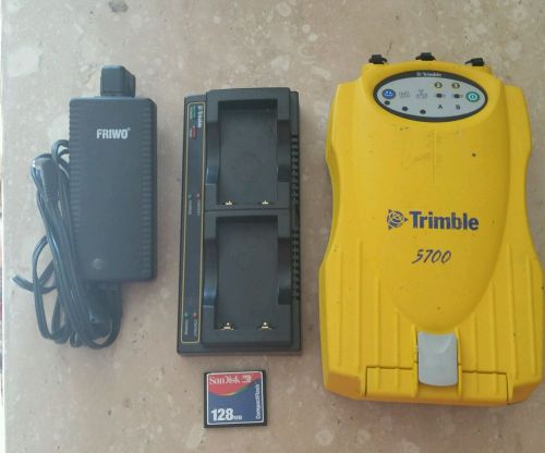 Trimble GPS 5700 Receiver PN 40406-00 and Battery Charger