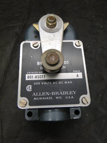 Allen Bradley Limit Switch 801 ASC17