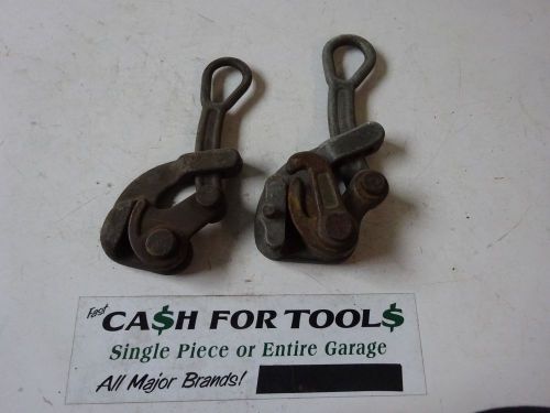 Klein tools 1625-20 wire cable rope grip puller lot for sale