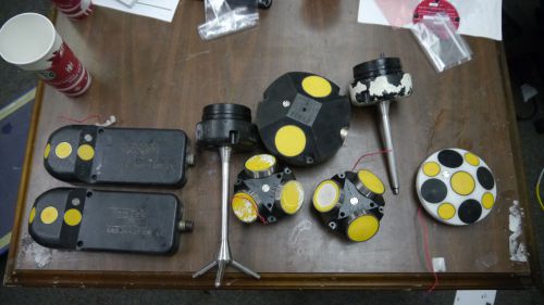 Big lot of 8 Sontek measurement and survey tools sensors AS-IS