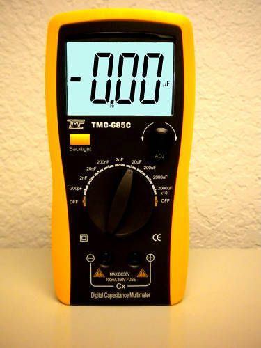 Computer capacitor meter tmc-685c capacitance meter, industrial meter, new for sale