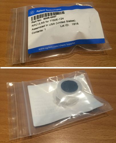 Agilent HPLC 1290. 2position/6port 1200bar Rotor Seal. New and Sealed. 5068-0007