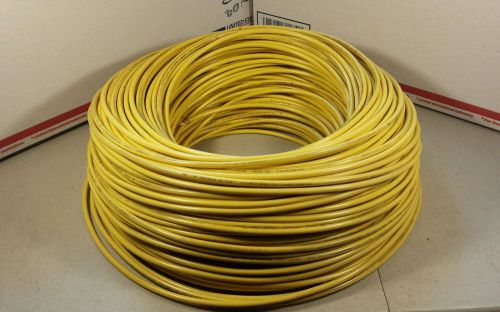 12 AWG, TECHBESTOS, THW WIRE STRANDED YELLOW, 100 FT/COIL, 600V BUILDING  CABLE