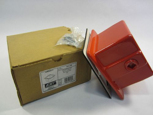 New EST Edwards 757A-WB 757AWB Red Outdoor Weatherproof Back Box Free Shipping!