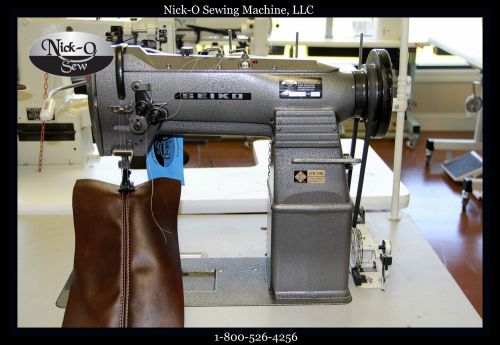 Rebuilt Seiko LPW-28BL Double Needle Walking Foot Machine