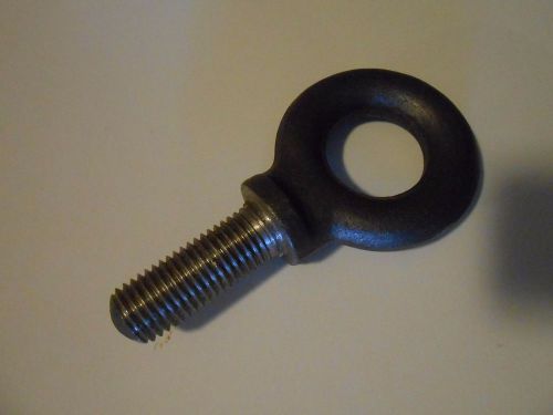 SOLID STEEL CHICAGO BRAND 30 MM EYE BOLT,FOR SERIOUS LIFTING,PICK UP A CAR,TRUCK