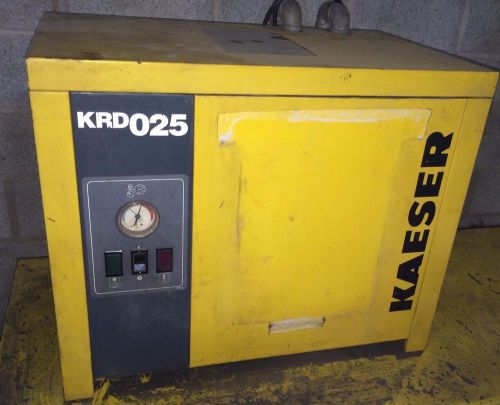 Kaeser KRD025 Refrigerant Compressor Air Dryer, 25 SCFM @100 PSI 100F