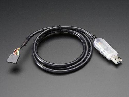 Adafruit FTDI Serial TTL-232 USB Cable FT232RL Programming Arduino XBee 5V/3.3V