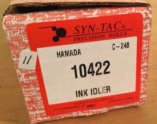 Syn-Tac 10422  Crestline Ink Idler Printer Rollers For Hamada C248 Larger