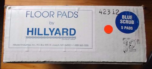 HILLYARD 12&#039;&#039; Blue Scrub Floor Pads