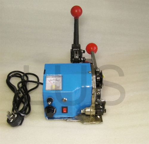 Electric melt strapping machine strapping tensioner crimper banding packing tool for sale