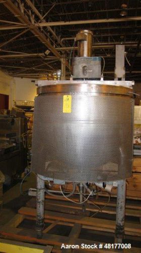 Used-Groen 150 Gallon Stainless Steel Kettle, Model RA150, National Board 28649,