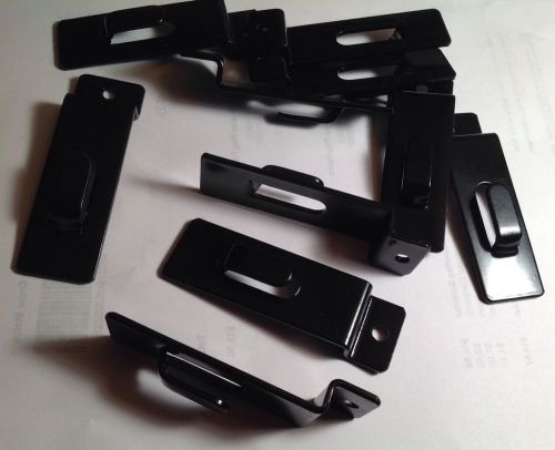 Slatwall picture hooks~black~quantities of 10 for sale