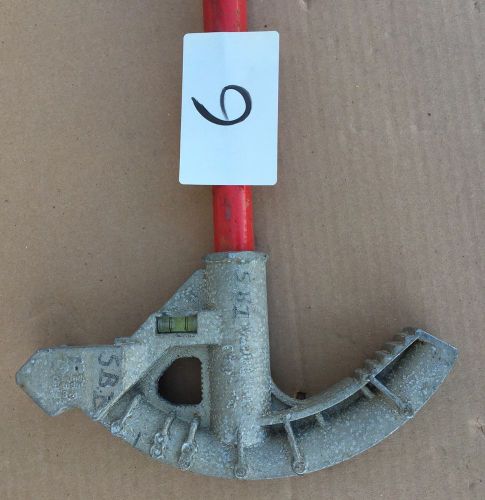 Gb no.931 pipe bender head, 3/4 emt, 1/2 rigid with handle (l6) for sale