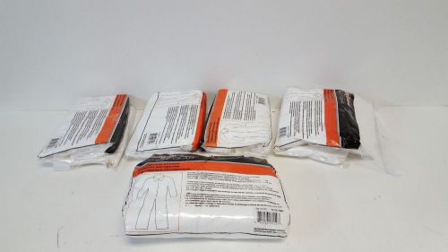 NEW OLD STOCK LOT OF (5)!  BODY GUARD 3XL MICROPOROUS COVERALLS 1017217