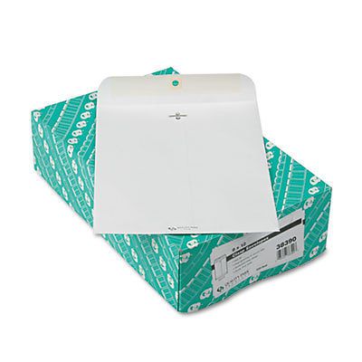 Clasp Envelope, 9 x 12, 28lb, White, 100/Box, Sold as 1 Box, 100 Each per Box