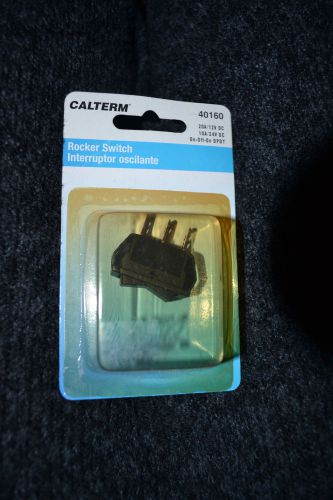 CALTERM ROCKER SWITCH, 20 AMP, 12 VOLT   #40160