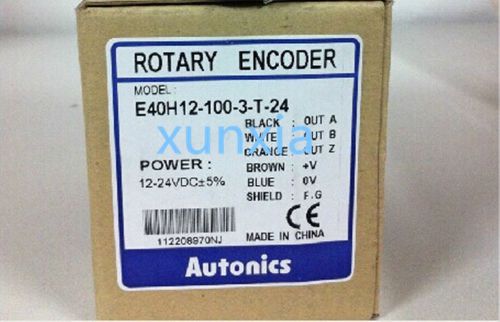 1PC AUTONICS  rotary encoder E40H12-100-3-T-24   NEW In Box