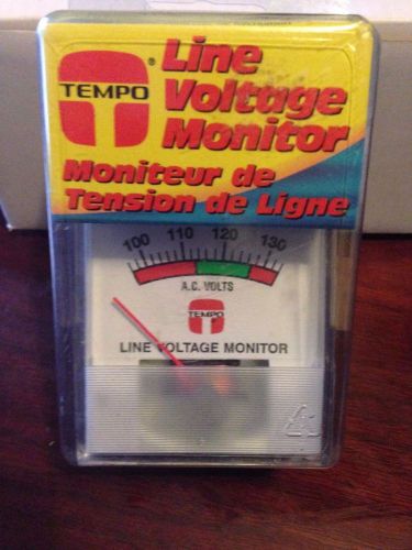 Line Voltage Monitor / Testing  AC Voltage  Tempo BRAND NEW!!!