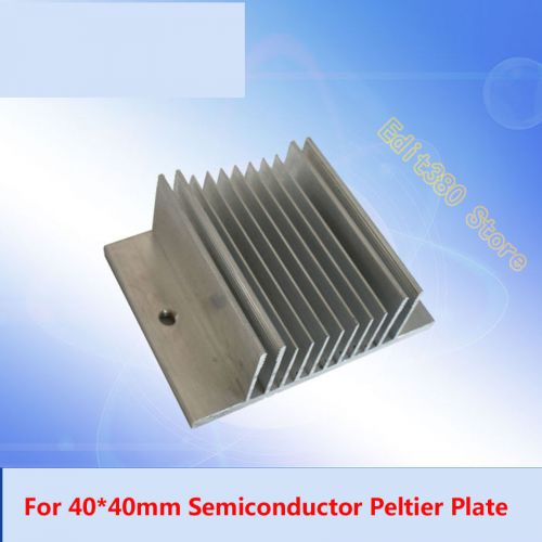 60*45mm aluminum cooling pin heatsink for 40*40mm semiconductor peltier plate for sale