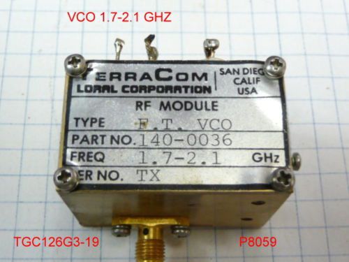 TERRA COM 140-0036 VCO 1.7-2.1GHz