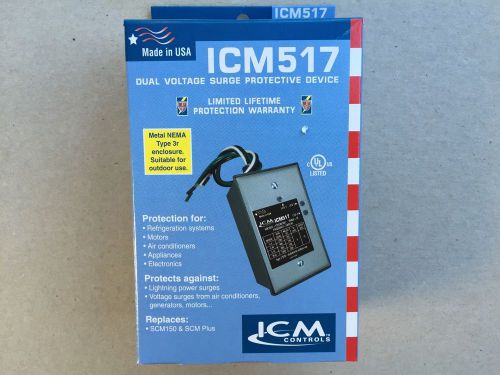 ICM ICM517 Surge Protection Device 120/240VAC Steel BRAND NEW in BOX Made in USA