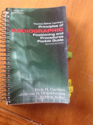 Principles Of Radiographic Imaging Positioning And Procedures Pocket Guide Xray