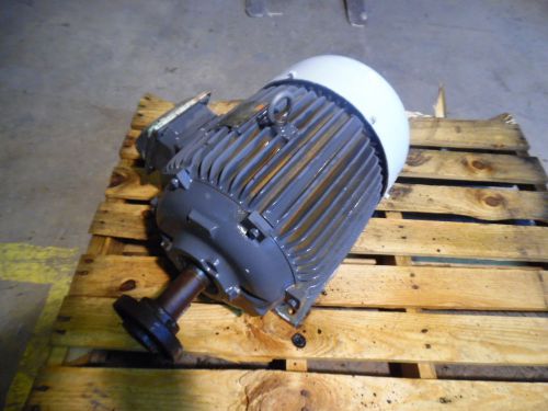 Dayton 15hp inverter rated motor mod: 2mxv6 sn: av6101054002 254t-fr used for sale