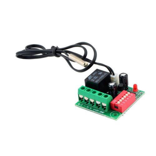 Heat cool temp thermostat digital temperature control switch 20-90?ae dc 12v s3 for sale