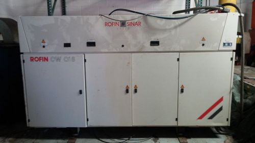 Rofin Sinar CW 018 Nd:YAG Laser ***MAKE OFFER*** All Offers Considered