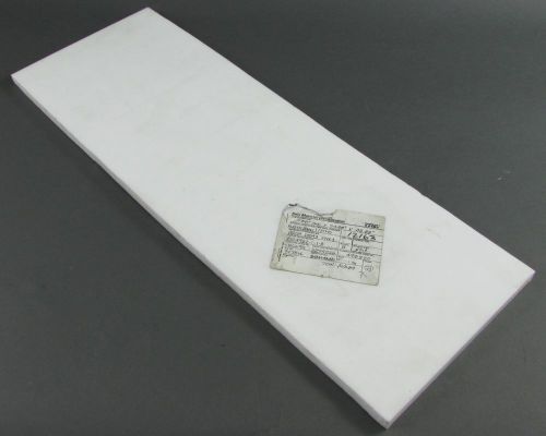 Teflon/PTFE Sheet, Virgin Grade, Natural, 24&#034; x 8.5&#034; x .5&#034; (8.5 lbs) $8/lb.