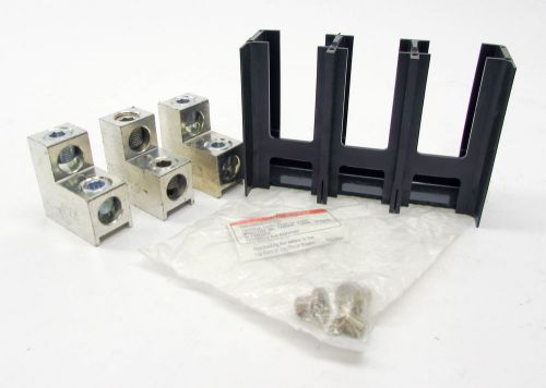 Cutler hammer 3t400k 3p 400a 3awg cooper load lug terminal assembly for sale