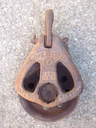 Ropemaster 108t rigging block pulley for sale