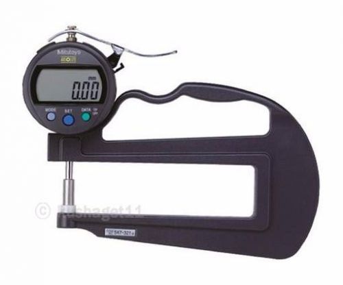 Mitutoyo 547-321 Absolute Digimatic Thickness Gauge (NEW) Deep throat type