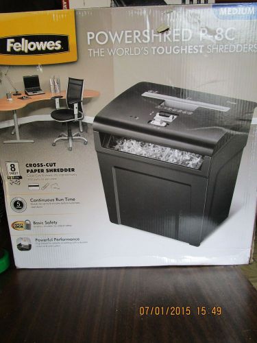 Fellowes Power Shredder P-8C/ The World&#039;s Toughest Shredders! Only Used Twice!!!