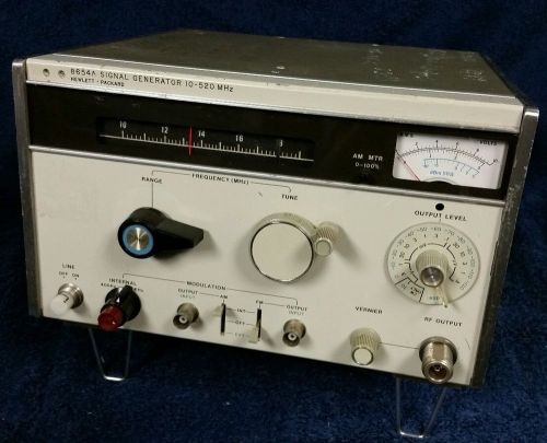 HP 8654A Signal Generator - 10 to 520MHz - AM/FM