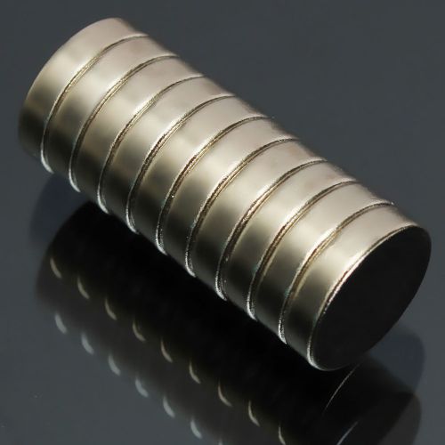 10x 12x3mm Super Strong Round Disc Fridge Magnets Rare Earth Neodymium N52