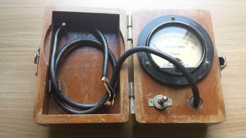 Vintage Microamperes Meter - Bach &amp; Simpson Model 2.5&#039;&#039; Part No 5099