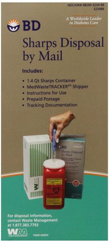 BD Sharps Disposal by Mail Worry free Needle Disposal