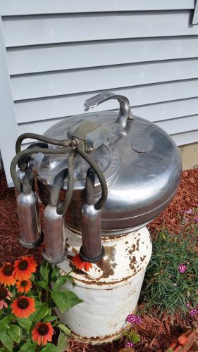 Vintage Surge Milker Milking Machine &amp; Cups - Cool!