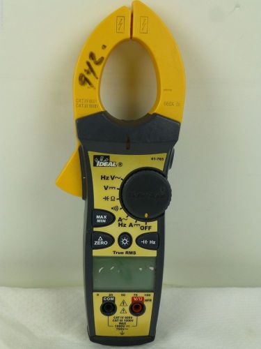 IDEAL 61-765 True RMS Clamp Meter TightSight Bottom Display d