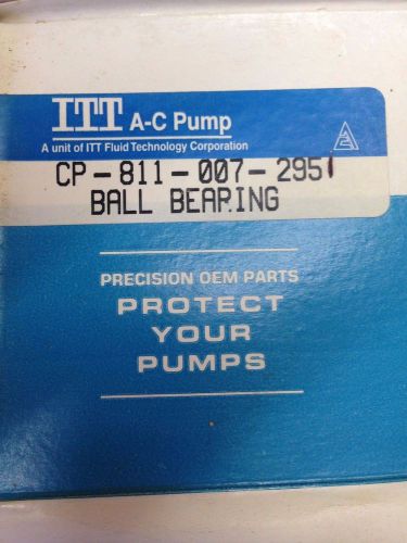 Itt ac pump ball bearing cp-811-007-295 for sale