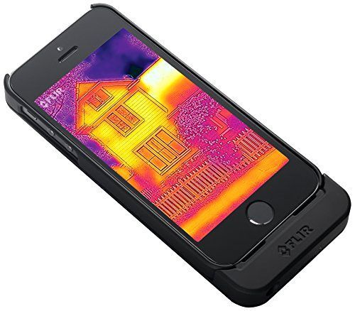 NEW FLIR ONE Thermal Imager iPhone 5/5s heat loss energy inefficiency water leak