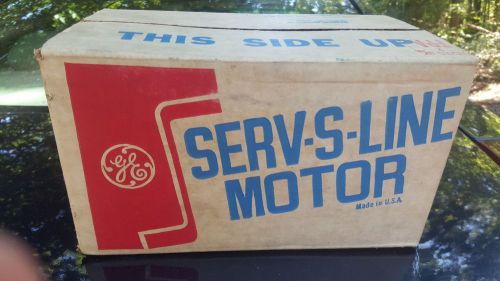 Vintage General Electric 4308 Split Phase 1/3 HOW 1725 RPM Motor in box sealed